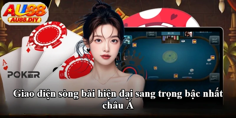 Giao diện sòng bài hiện đại sang trọng bậc nhất châu Á