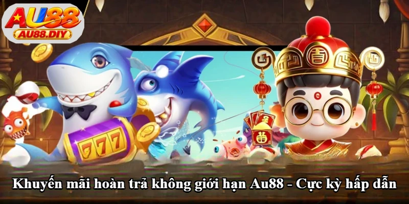 Khuyến mãi hoàn trả không giới hạn Au88 cực kỳ hấp dẫn